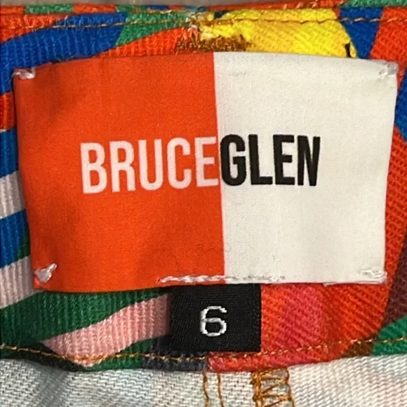 BRUCE GLEN Love Check Flare Jeans